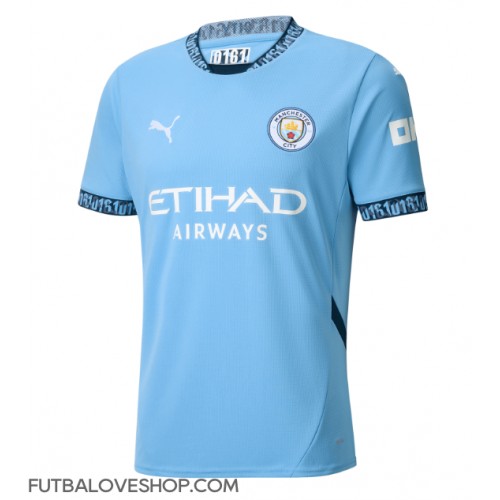 Dres Manchester City Domáci 2024-25 Krátky Rukáv